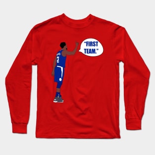 Patrick Beverley "First Team!" Long Sleeve T-Shirt